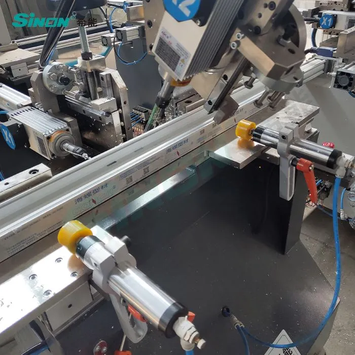 Automatic PVC Profile Water Slot Drilling Machine